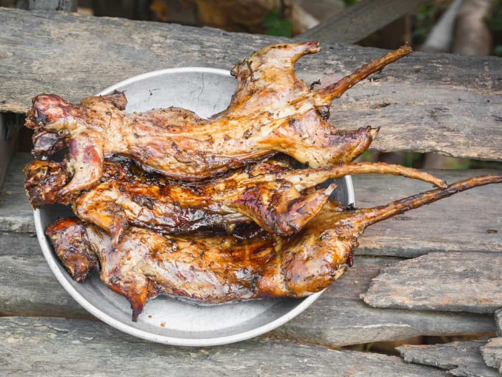 grilled rats
