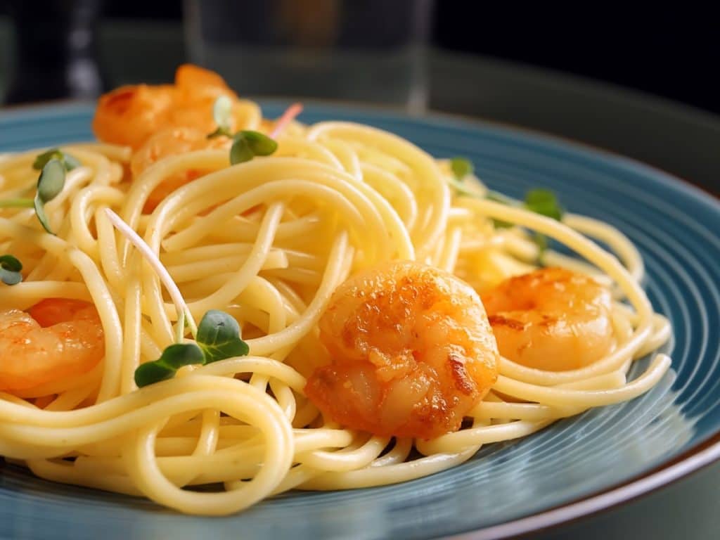 Shrimp scampi