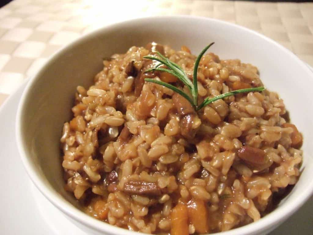 brown rice cooked