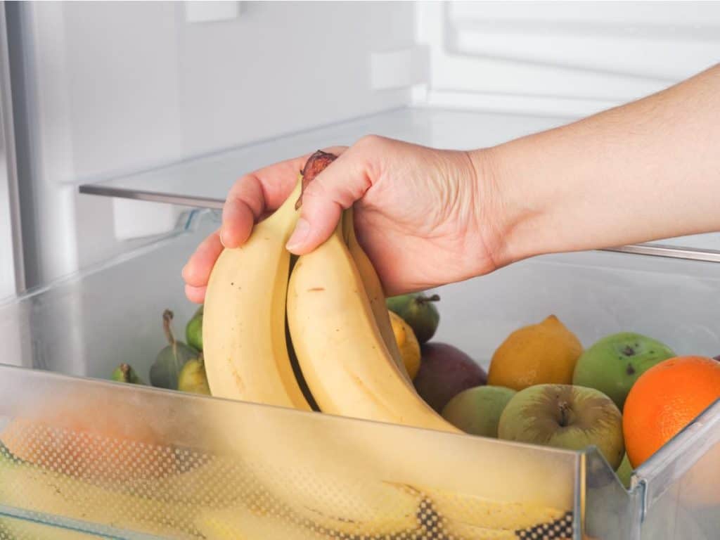 refrigerate bananas