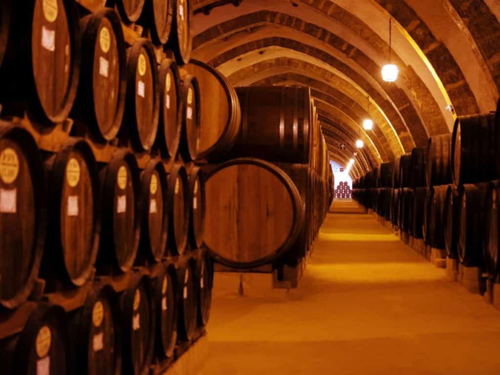 wine cellar in Marsala, Sicily